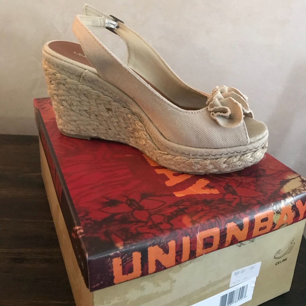 Union Bay Wedges size 7